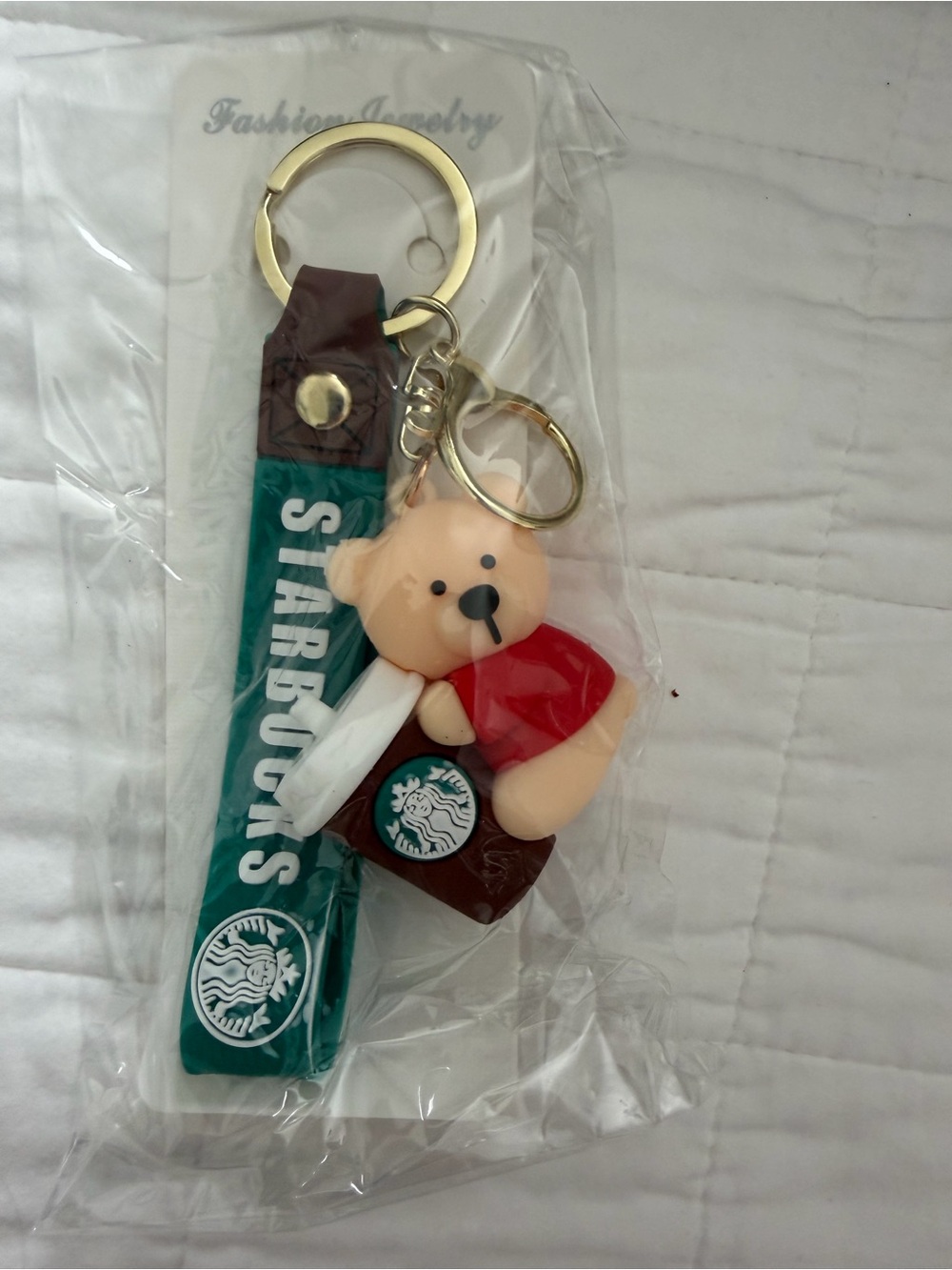 STARBUCKS Keychain Charms- brown cup - Picture 3 of 11